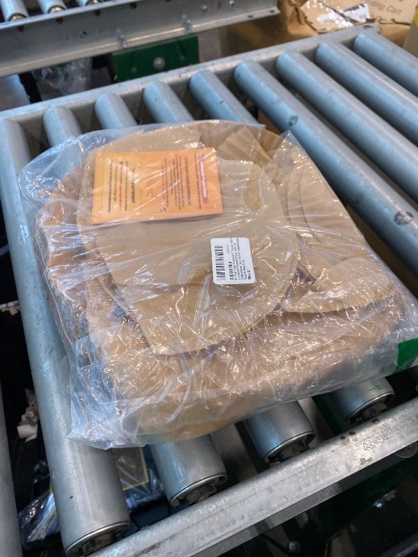 Photo 1 of [DAMAGED & USED] Air Fryer Liners Disposable 8" Square, 500 Pcs Unbleached Parchment Paper Liners for Airfryer Basket, Non-Stick & Leakproof Baking Paper for Oven & Pan