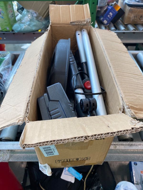 Photo 1 of [DAMAGED] [MISSING PARTS] MZK 20V 12'' Cordless String Trimmer, Grass Trimmer&Edger with 8 Replacement Spools, Battery Powered Weed Trimmer with Auto Line Feed for Lawn,Garden(2 * 2AH Battery and Charger Included)