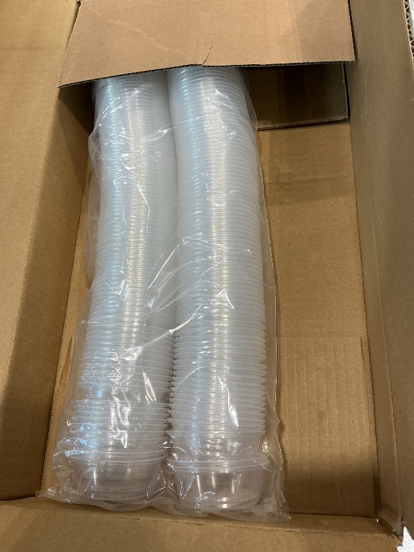 Photo 1 of {1.5 oz,200 Cups} Clear Diposable Plastic Portion Cups No Lids, Small Mini Containers For Portion Controll, Jello Shots, Meal Prep, Sauce Cups, Slime, Crafts, Disposable Souffle Cups & Much more