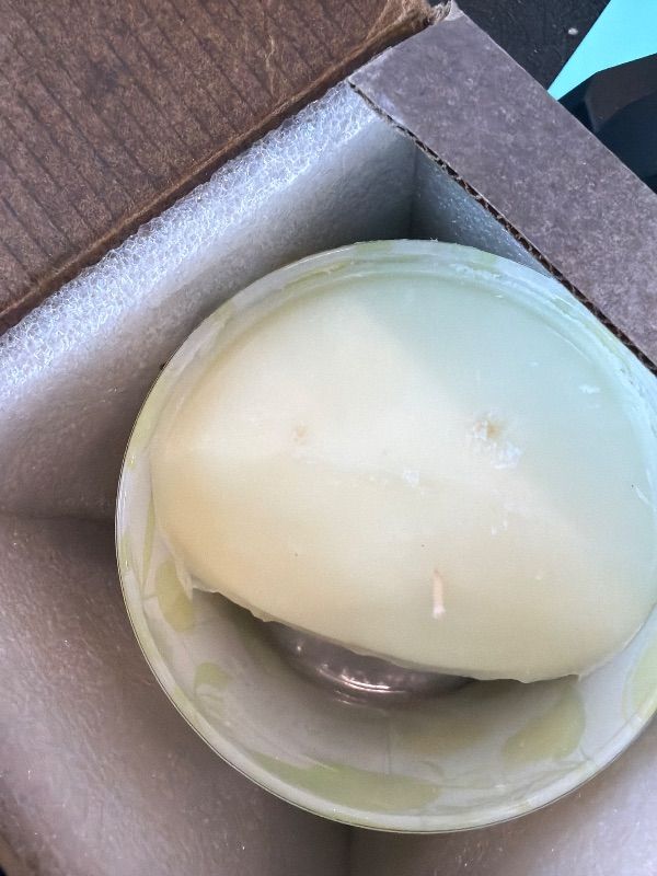 Photo 1 of [Melted] Lemon Candle, Sicilian Lemon Scented Candle, Large 3 Wicks Candle, 14 oz