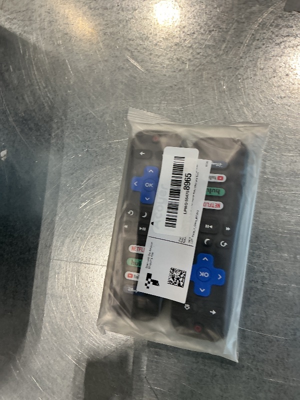 Photo 1 of (Pack of 2) Replacement Remote Control Only for Roku TV, Compatible for TCL Roku/Hisense Roku/Onn Roku/Sharp Roku/Element Roku/Westinghouse Roku/Philips Roku Smart TVs (Not for Roku Stick and Box)