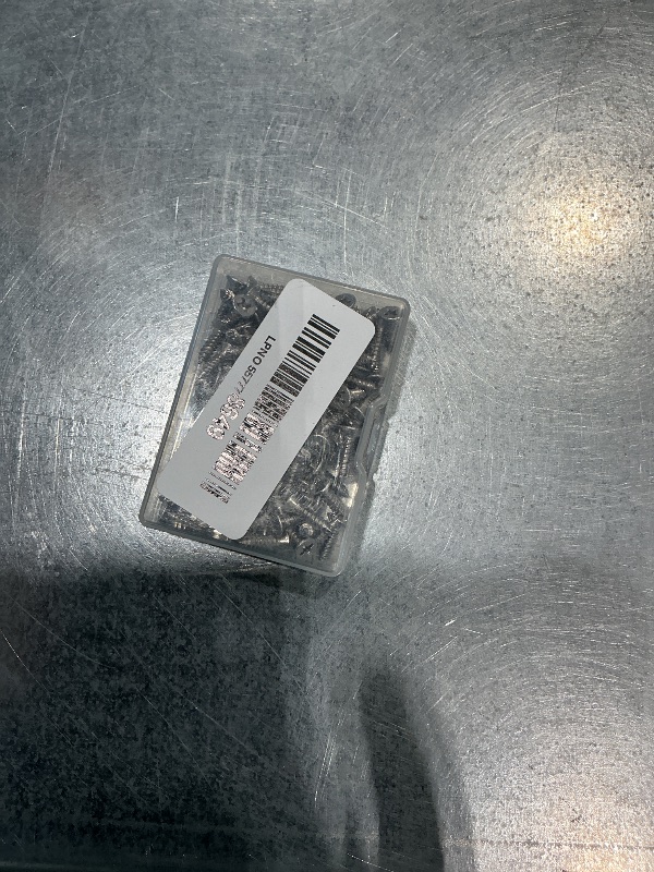 Photo 1 of #6 x 1/2" (100 Pack) Flat Head Phillips Drive Screws Sheet Metal Self-Tapping Screws, 304 Stainless Steel Screw