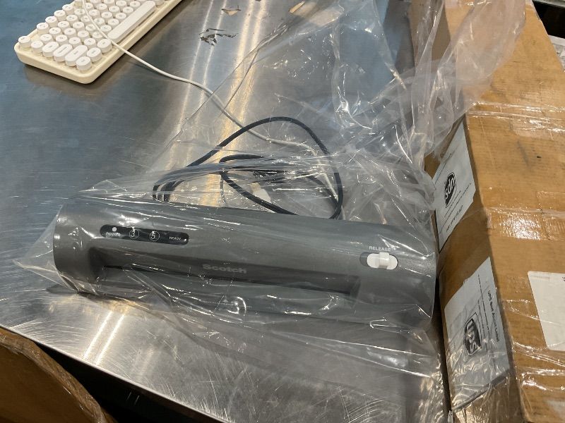 Photo 1 of [No Laminate Sheets] Scotch Thermal Laminator, 2 Roller System for a Professional Finish, Use for Home, Office or School, Suitable for use with Photos (TL901X)