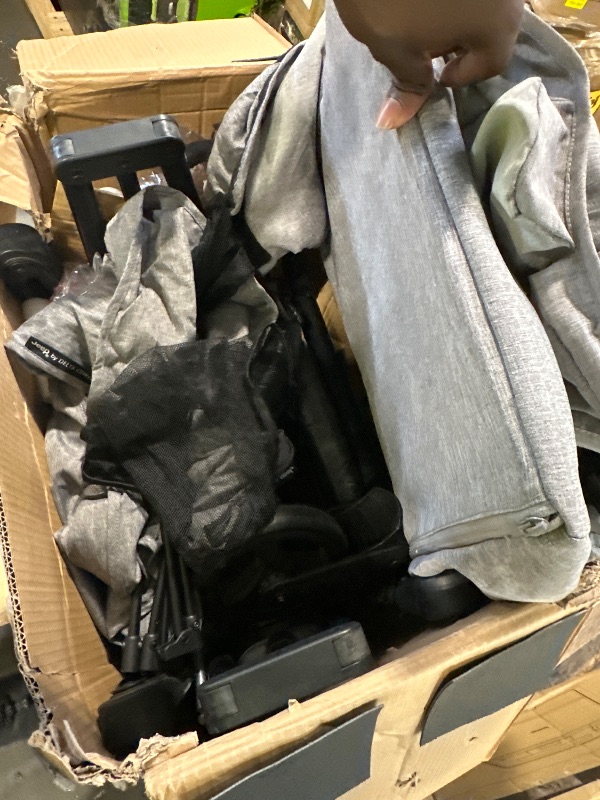 View 6 of ***UPDATED 6/20***
*** This is a 2 seater not a 4 model ***Jeep Wrangler Deluxe 4 Seater Stroller Wagon by Delta Children - Premium Quad Stroller Wagon for 4 Kids with Convertible Seats, Adjustable Push/Pull Handles, Removable Canopy & Flat Fold, Grey