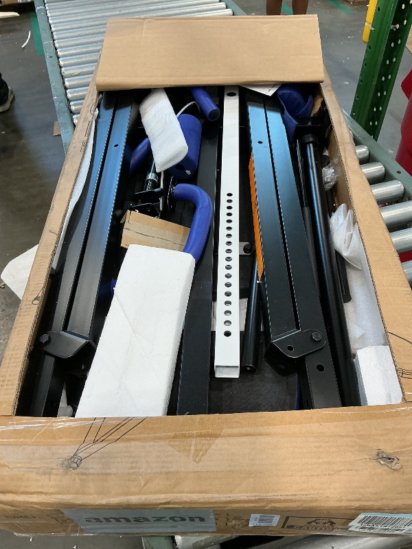 Photo 1 of ***UPDATED 7/3 AS IS/ NO RETURNS - SALE FINAL - FOR PARTS ONLY***YOLEO Gravity Heavy Duty Inversion Table with Headrest & Adjustable Protective Belt Back Stretcher Machine for Pain Relief Therapy (W1-Blue)
