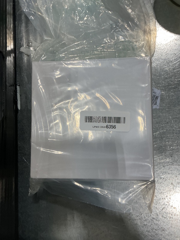Photo 1 of 1 Pcs 6x6x3 Inch White Magnetic Gift Box Small Magnetic Box with Crinkle Paper White Small Gift Box with Shredded Paper Luxury Gift Boxes with Lids for Presents