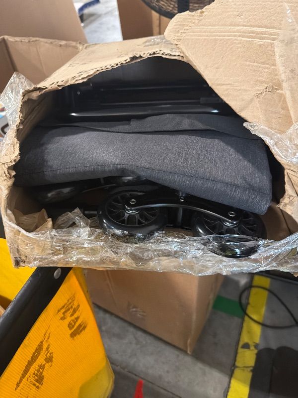 View 3 of *****MISSING SCREW FOR ASSEMBLY*****KEDSUM 2 in 1 Grocery Cart on Wheels for Stairs, 60L/300LBS Shopping Carts for Groceries, Stair Climbing Cart with Removable Waterproof Bag, Folding Shopping Carts for Stairs, Black