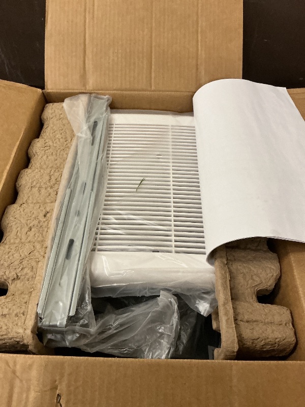 Photo 1 of Tech Drive Bathroom Fan - 160 CFM, 1.0 Sone, No Attic Access Needed, 6-Inch Duct Very Quiet Ventilation Exhaust Fan with Humidity Sensor, Easy to Install Ceiling Mounted, White