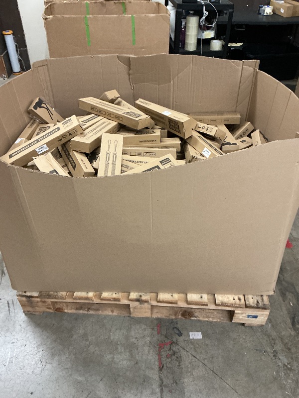 Photo 1 of Pallet of——Ropeless Battle Ropes for Home Gym-Portable Cordless Training Rope Fitness Equipment for Men&Women,Weighted Workout Gear for Upper Body Cardio,Low-Impact Exercise Ropes for Small Spaces (Black) *** must load on your own***