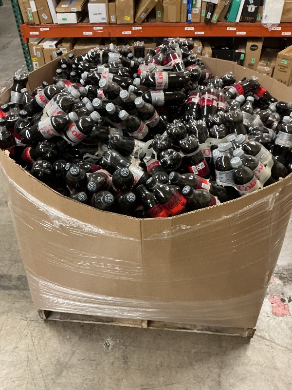Photo 1 of PALLET ( must load on your own) Mixed- Coca-Cola Zero Sugar Cherry Diet Soda Soft Drink, and Coca-Cola Diet Soda soft drink ….exp. 04/2026