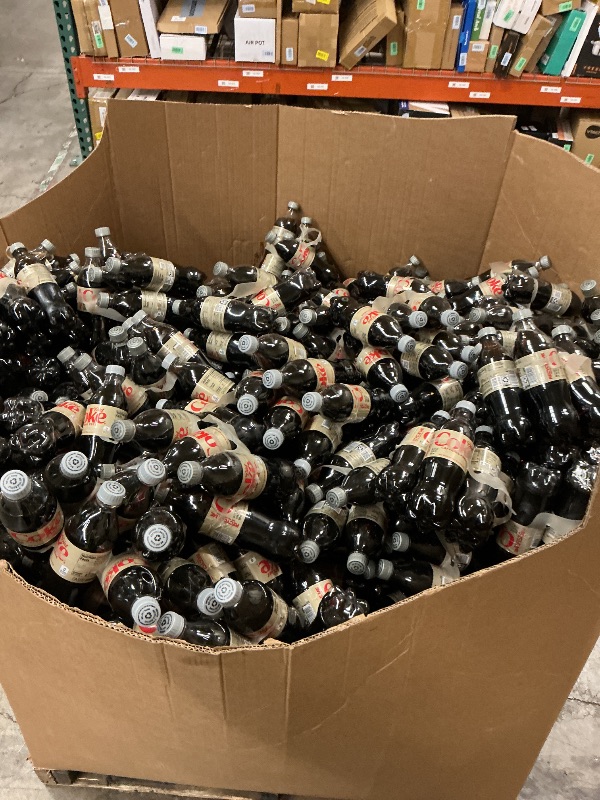 Photo 1 of PALLET- ( must load on your own) Diet Coke Caffeine-Free Soda Soft Drink Bottles, 16.9 fl oz,
Exp. 05/2026