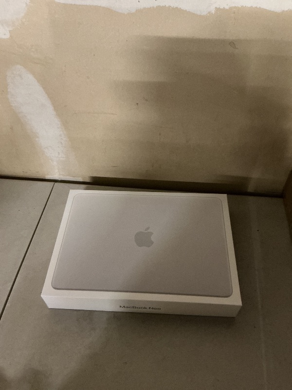 Photo 1 of Apple 2026 MacBook Neo 13-inch Laptop with A18 Pro chip: Built for AI and Apple Intelligence, Liquid Retina Display, 8GB Unified Memory, 256GB SSD Storage, 1080p FaceTime HD Camera; Silver