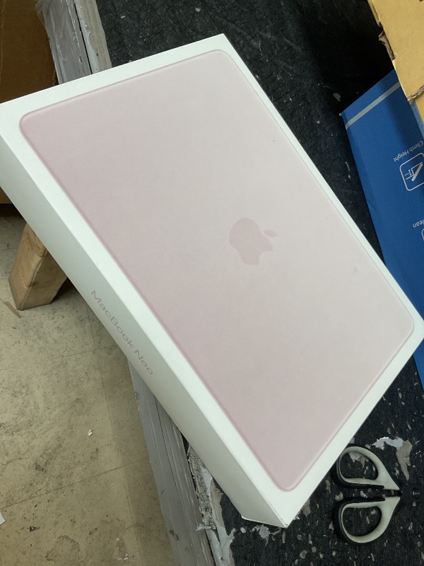 Photo 1 of Apple 2026 MacBook Neo 13-inch Laptop with A18 Pro chip: Built for AI and Apple Intelligence, Liquid Retina Display, 8GB Unified Memory, 256GB SSD Storage, 1080p FaceTime HD Camera; Blush