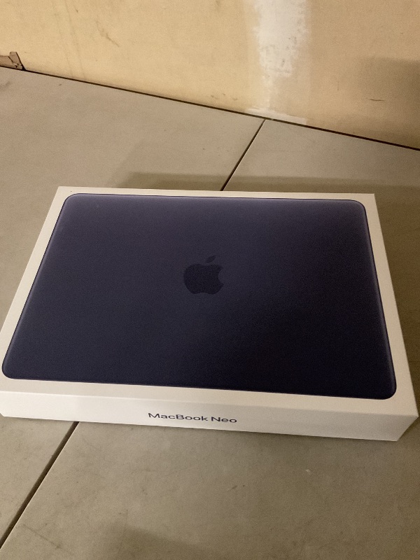 Photo 1 of FACTORY SEALED
Apple 2026 MacBook Neo 13-inch Laptop with A18 Pro chip: Built for AI and Apple Intelligence, Liquid Retina Display, 8GB Unified Memory, 256GB SSD Storage, 1080p FaceTime HD Camera; Indigo