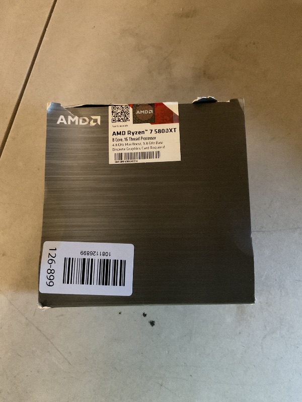 Photo 1 of AMD Ryzen™ 7 5800XT 8-Core, 16-Thread Unlocked Desktop Processor