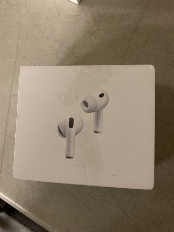 Photo 1 of Apple AirPods Pro 3 Wireless Earbuds, Active Noise Cancellation, Live Translation, Heart Rate Sensing, Hearing Aid Feature, Bluetooth Headphones, Spatial Audio, High-Fidelity Sound, USB-C Charging