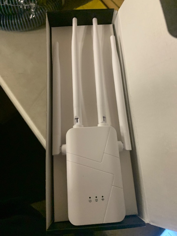 Photo 1 of 2026 WiFi Extender Signal Booster for Home, 15000sq.ft Wireless Internet Repeater, Long Range WiFi Booster and Signal Amplifier w/Ethernet Port, WiFi Router Extender Support 99% Devices, 1-Tap Setup