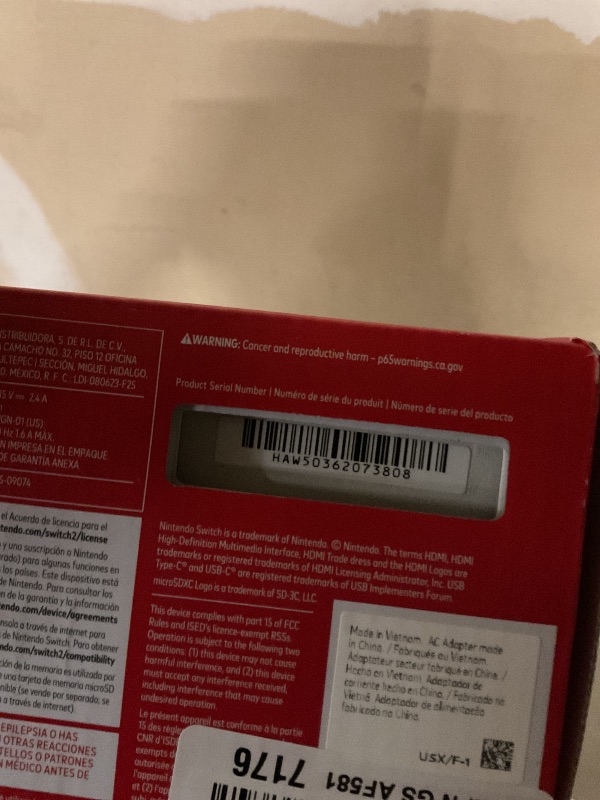 Photo 1 of Nintendo Switch 2 System