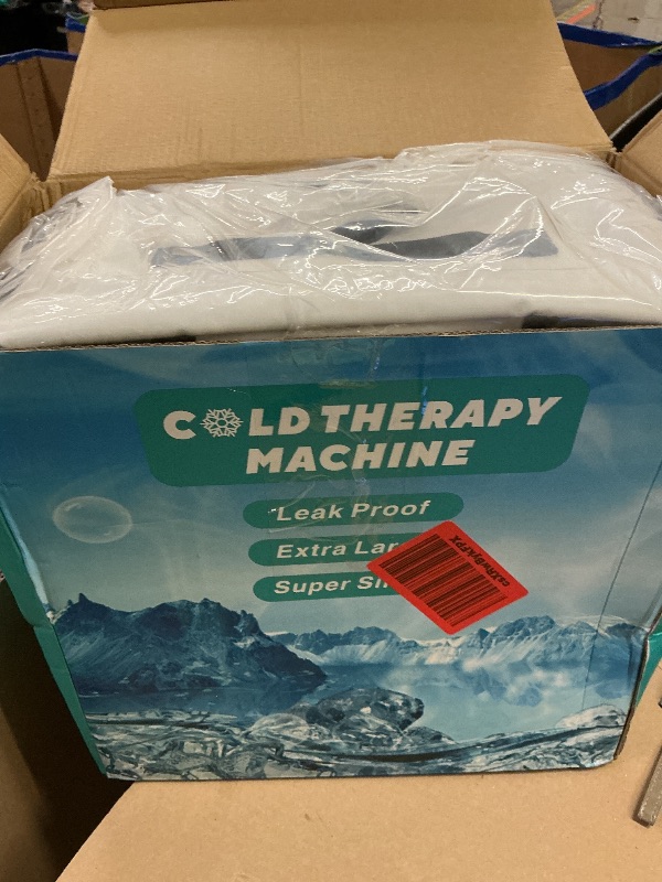 Photo 1 of Ice Machine for Knee After Surgery, Program Timer Cold Therapy for Knee Replacement, FSA Eligible HSA, 19Qt Cryotherapy System for ACL, TKR & Sports Training Recovery, Pain Relief, Reduce Swelling