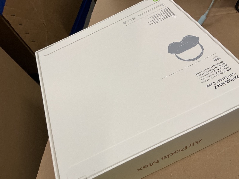 Photo 1 of Apple AirPods Max 2 Wireless Over-Ear Headphones, Active Noise Cancellation, Adaptive Audio, Personalized Spatial Audio, Live Translation, Bluetooth Headphones for iPhone – Orange