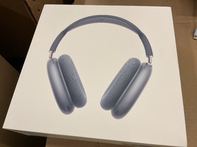 Photo 1 of Apple AirPods Max 2 Wireless Over-Ear Headphones, Active Noise Cancellation, Adaptive Audio, Personalized Spatial Audio, Live Translation, Bluetooth Headphones for iPhone – Blue
