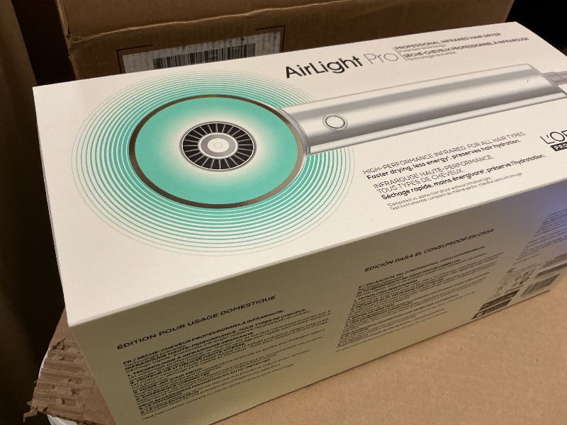 Photo 1 of AirLight Pro Hair Dryer - Augmented with Infrared Light, Tested on All Hair Types, Fast Drying Without Damage