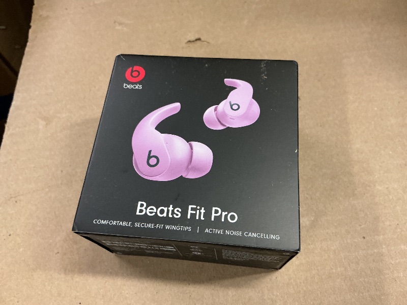 Photo 1 of Beats Fit Pro (1st Gen) - True Wireless Noise Cancelling Earbuds - Active Noise Cancelling - Sweat Resistant Earphones, Compatible with Apple & Android, Class 1 Bluetooth® - Stone Purple