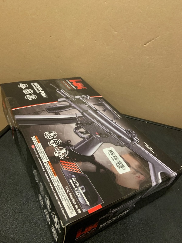 View 3 of Umarex HK Heckler & Koch MP5 K-PDW Semi Automatic .177 Caliber BB Gun Air Rifle, Black