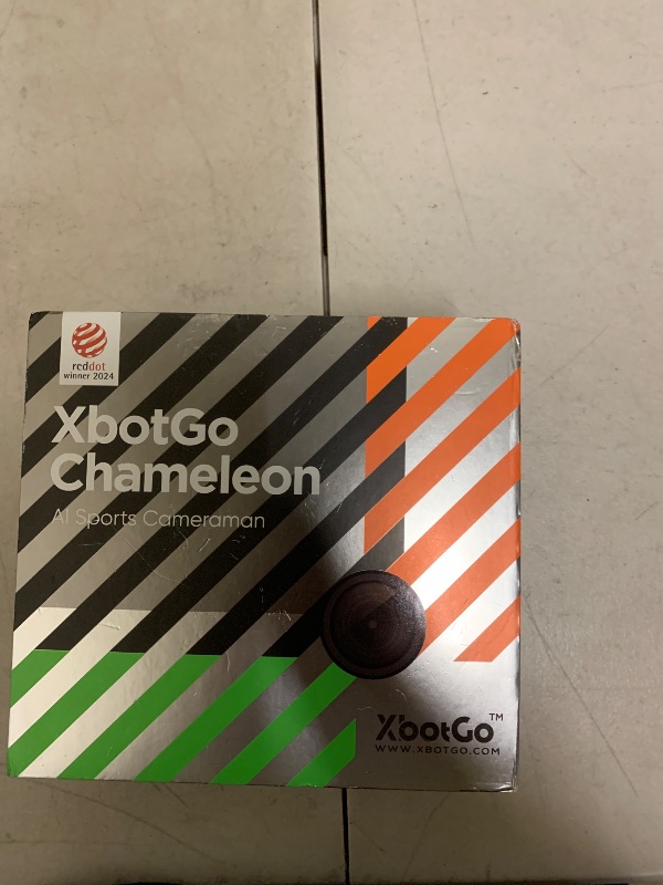 Photo 1 of XbotGo Chameleon AI Auto Sports Action Camera - 4K 60FPS Soccer Camera and Basketball Tracking Camera for Team Sports, Live Streaming, No Subscription, Works with iOS & Android (Lava Graphite)