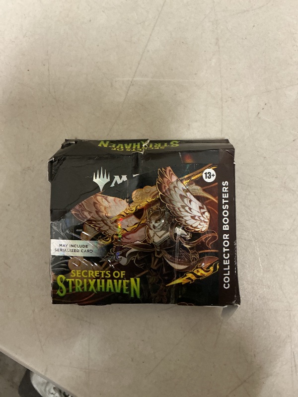 Photo 1 of *SEE DESCRIPTION* Magic: The Gathering Secrets of Strixhaven - Collector Booster Box (12 Packs)