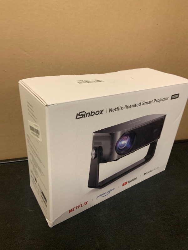 Photo 1 of [2000 ANSI/Auto Focus & Keystone/Built-in APP] 4K Outdoor Projector with Wifi and Bluetooth, Smart Portable Projector with Built in Apps YouTube/PrimeVideo & Dolby, Home Theater Projector with HDR10+