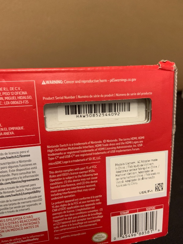 Photo 1 of Nintendo Switch 2 System