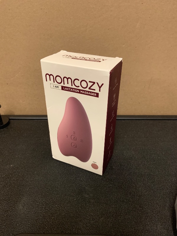 Photo 1 of Momcozy A1Pro Lactation Massager, Deep Vibration & Rapid Heating for Clog Relief & Efficient Pumping, Breastfeeding Essentials with Memory Function & Fast Charging, for Postpartum Mom