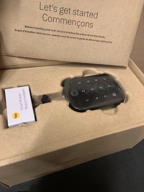 Photo 1 of Yale Assure Lock 2 Smart Deadbolt with Wi-Fi & Keypad - Black Suede Keyless Entry Door Lock with App Control, Code Entry & Remote Access - Secure Electronic Door Deadbolt, YRD450-WF1-BSP