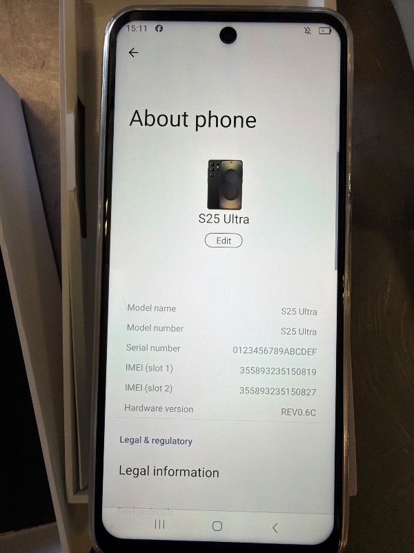 Photo 1 of s25 ultra unlocked cellphone green