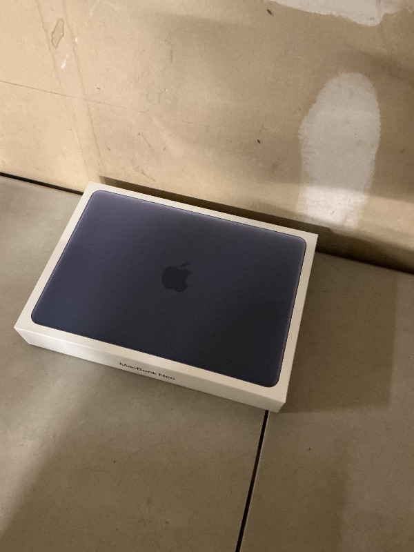 Photo 1 of Apple 2026 MacBook Neo 13-inch Laptop with A18 Pro chip: Built for AI and Apple Intelligence, Liquid Retina Display, 8GB Unified Memory, 512GB SSD Storage, 1080p FaceTime HD Camera, Touch ID; Indigo