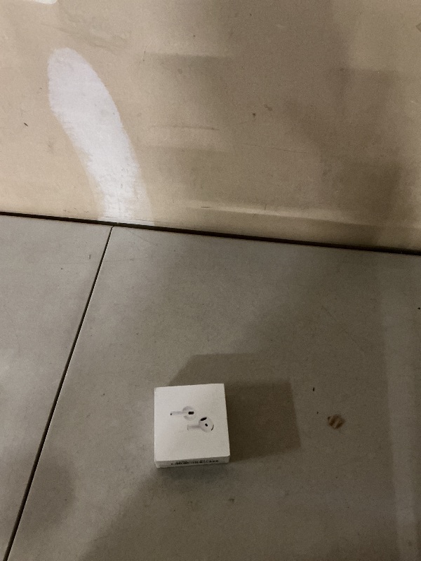 Photo 1 of Apple AirPods 4 Wireless Earbuds, Bluetooth Headphones, with Active Noise Cancellation, Adaptive, Transparency Mode, Personalized Spatial Audio, USB-C Charging Case, Wireless Charging, H2 Chip