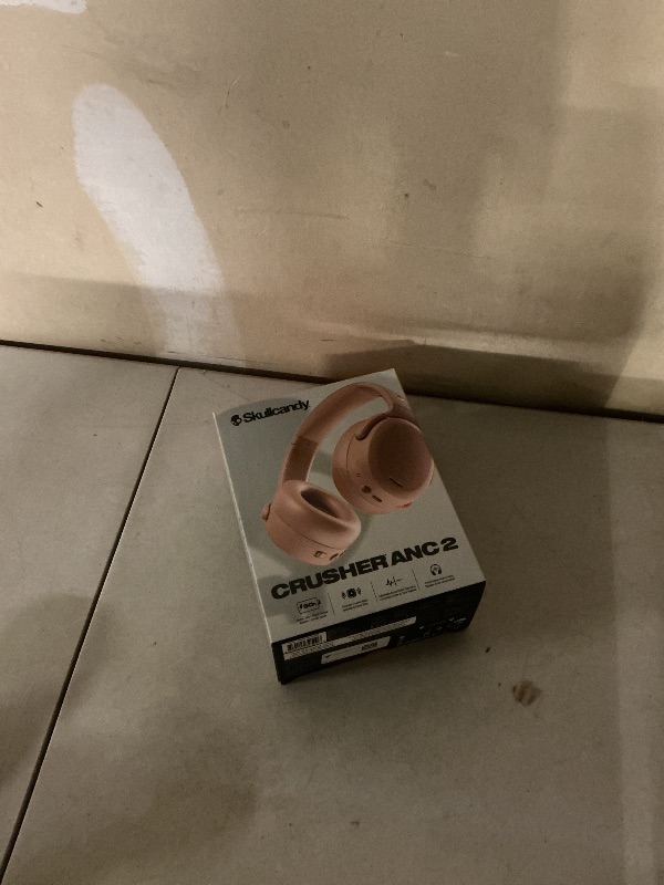 Photo 1 of Skullcandy Crusher ANC 2 Wireless Over-Ear Bluetooth Headphones with Multi-Sensory Bass, Active Noise Cancelling, Up to 60 Hours Battery, Microphone for iPhone Android - Primer