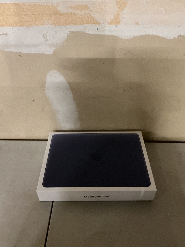Photo 1 of Apple 2026 MacBook Neo 13-inch Laptop with A18 Pro chip: Built for AI and Apple Intelligence, Liquid Retina Display, 8GB Unified Memory, 512GB SSD Storage, 1080p FaceTime HD Camera, Touch ID; Indigo