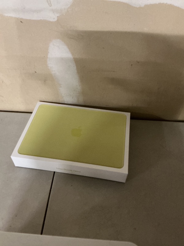 Photo 1 of Apple 2026 MacBook Neo 13-inch Laptop with A18 Pro chip: Built for AI and Apple Intelligence, Liquid Retina Display, 8GB Unified Memory, 256GB SSD Storage, 1080p FaceTime HD Camera; Citrus