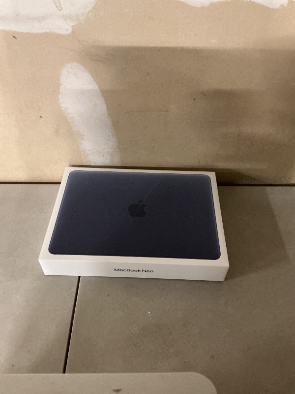 Photo 1 of Apple 2026 MacBook Neo 13-inch Laptop with A18 Pro chip: Built for AI and Apple Intelligence, Liquid Retina Display, 8GB Unified Memory, 256GB SSD Storage, 1080p FaceTime HD Camera; Indigo
