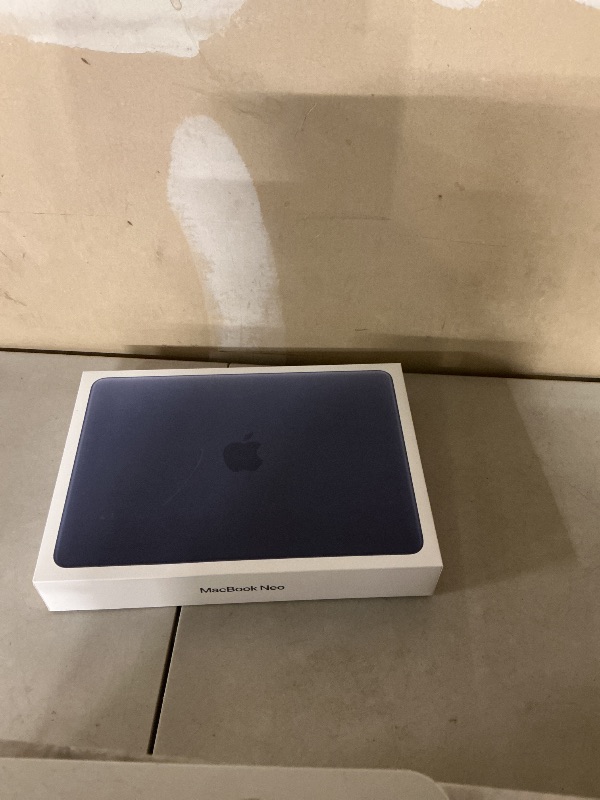 Photo 1 of Apple 2026 MacBook Neo 13-inch Laptop with A18 Pro chip: Built for AI and Apple Intelligence, Liquid Retina Display, 8GB Unified Memory, 256GB SSD Storage, 1080p FaceTime HD Camera; Indigo