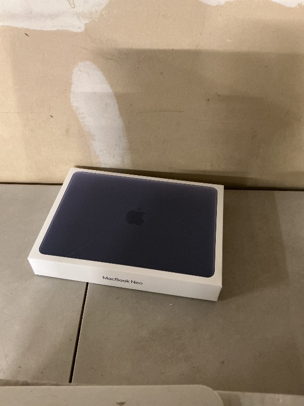 Photo 1 of Apple 2026 MacBook Neo 13-inch Laptop with A18 Pro chip: Built for AI and Apple Intelligence, Liquid Retina Display, 8GB Unified Memory, 512GB SSD Storage, 1080p FaceTime HD Camera, Touch ID; Indigo