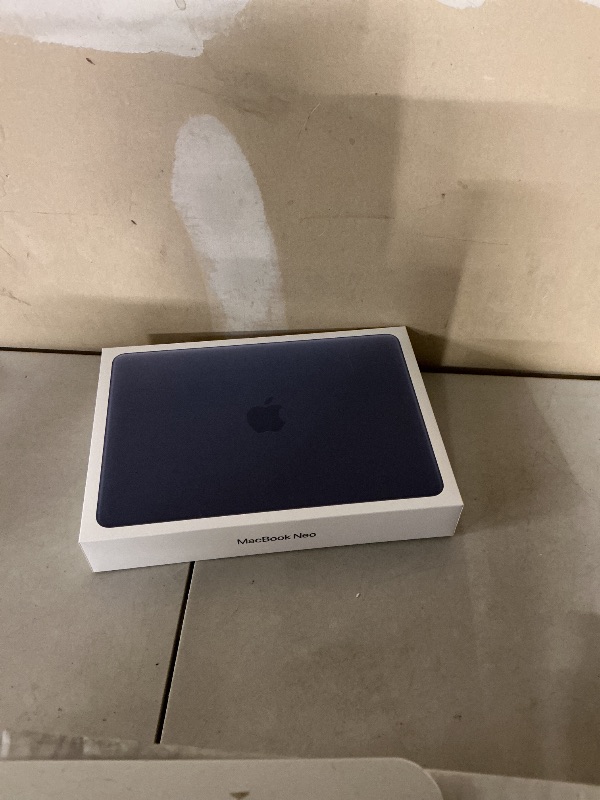 Photo 1 of Apple 2026 MacBook Neo 13-inch Laptop with A18 Pro chip: Built for AI and Apple Intelligence, Liquid Retina Display, 8GB Unified Memory, 256GB SSD Storage, 1080p FaceTime HD Camera; Indigo