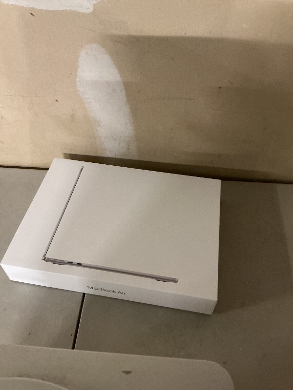 Photo 1 of Apple 2025 MacBook Air 13-inch Laptop with M4 chip: Built for Apple Intelligence, 13.6-inch Liquid Retina Display, 16GB Unified Memory, 256GB SSD Storage, 12MP Center Stage Camera, Touch ID; Silver