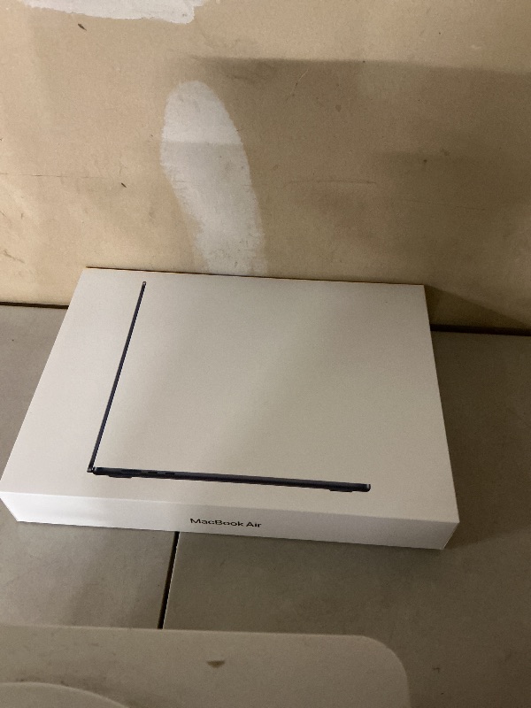 Photo 1 of Apple 2026 MacBook Air 15-inch Laptop with M5 chip: Built for AI, 15.3-inch Liquid Retina Display, 16GB Unified Memory, 512GB SSD, 12MP Center Stage Camera, Touch ID, Wi-Fi 7; Midnight