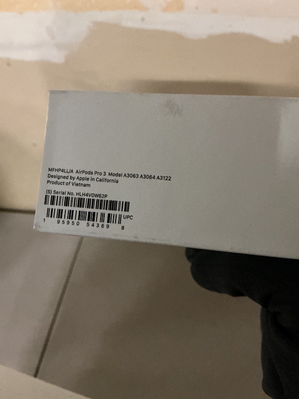 Photo 1 of Apple AirPods Pro 3 Wireless Earbuds, Active Noise Cancellation, Live Translation, Heart Rate Sensing, Hearing Aid Feature, Bluetooth Headphones, Spatial Audio, High-Fidelity Sound, USB-C Charging