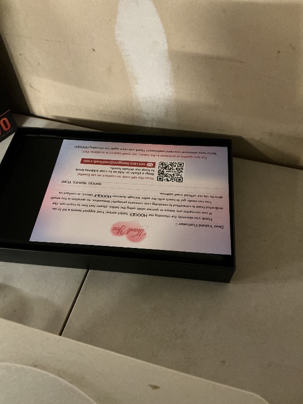 Photo 1 of HOOGEE 15.6 Inch Pro Tablet Android 14 Large Tablets 2025 Helio G99 Octa-Core 12GB+256GB, 1TB Expandable, 12000mAh 30W Fast Charge (inch,15.6, Black, 128, GB)