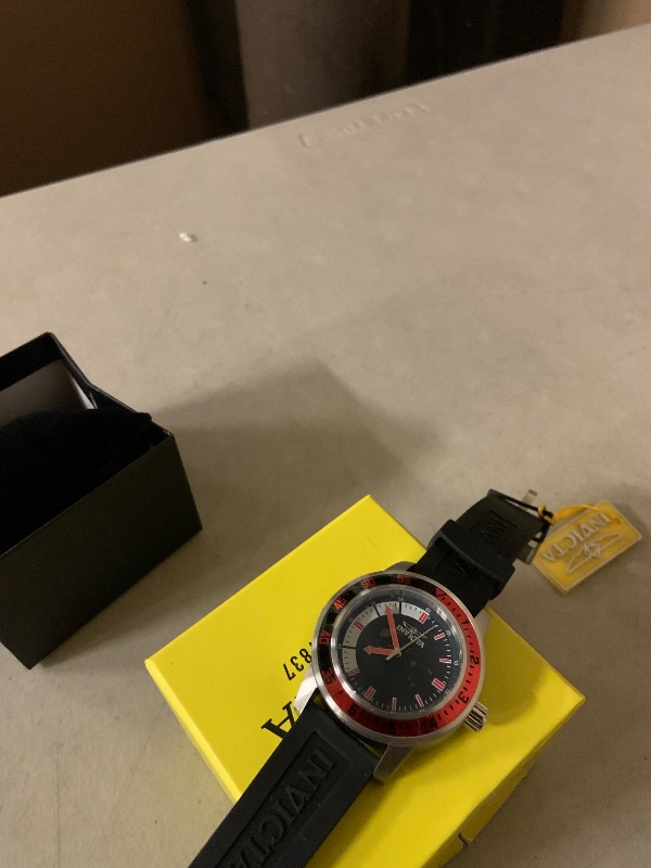 Photo 1 of Invicta Men's 12845 Specialty Black Dial Watch