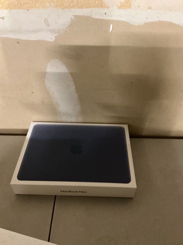 Photo 1 of Apple 2026 MacBook Neo 13-inch Laptop with A18 Pro chip: Built for AI and Apple Intelligence, Liquid Retina Display, 8GB Unified Memory, 512GB SSD Storage, 1080p FaceTime HD Camera, Touch ID; Indigo